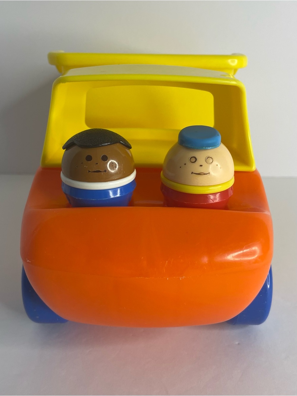 90s Little Tikes Classic Dump Truck With 2 Figures Working Clicking Sound Clean - Picture 3 of 15